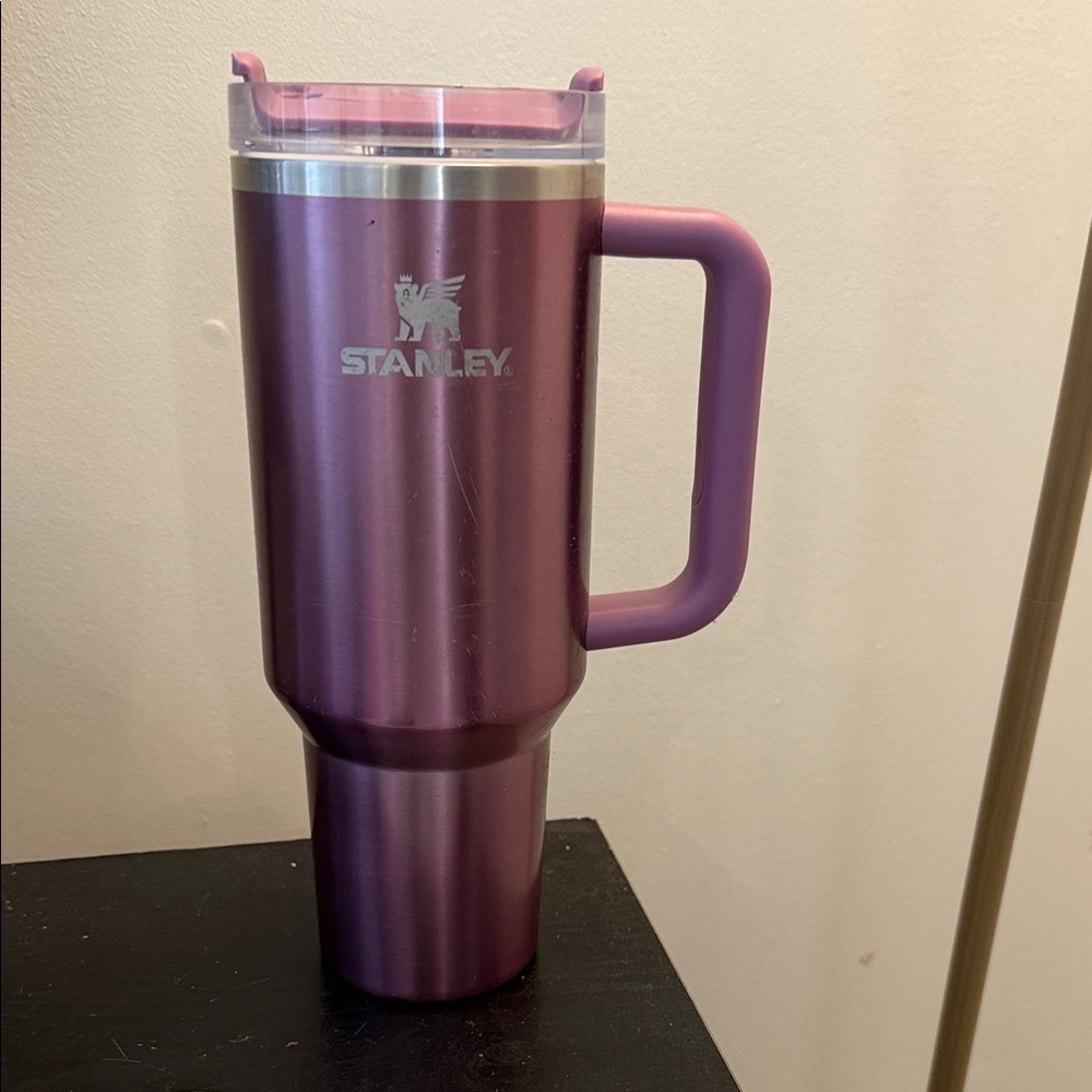 Stanley Metallic Purple Travel Tumbler